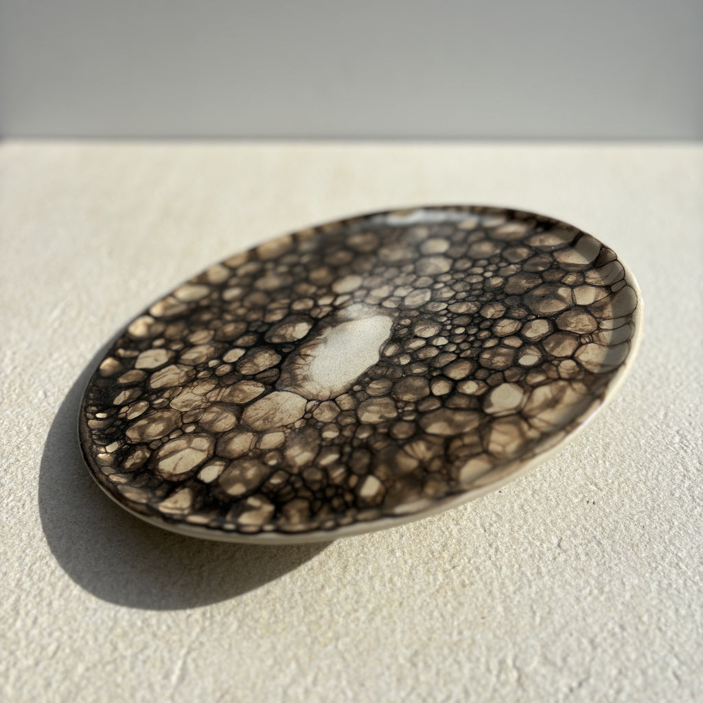 Assiette effets bulles
