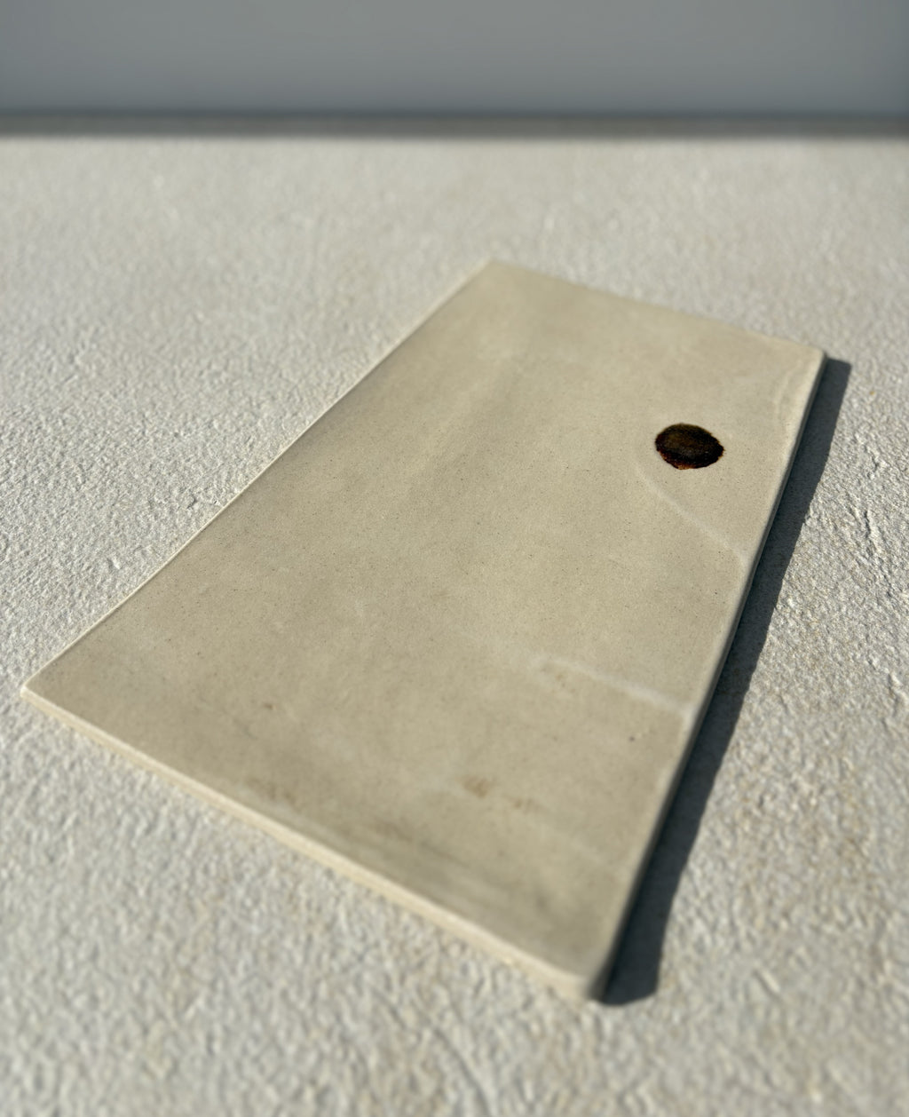 Planche à tartiner rectangulaire beige